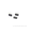 Conector hembra de paso de 2,54 mm de una sola fila 3P